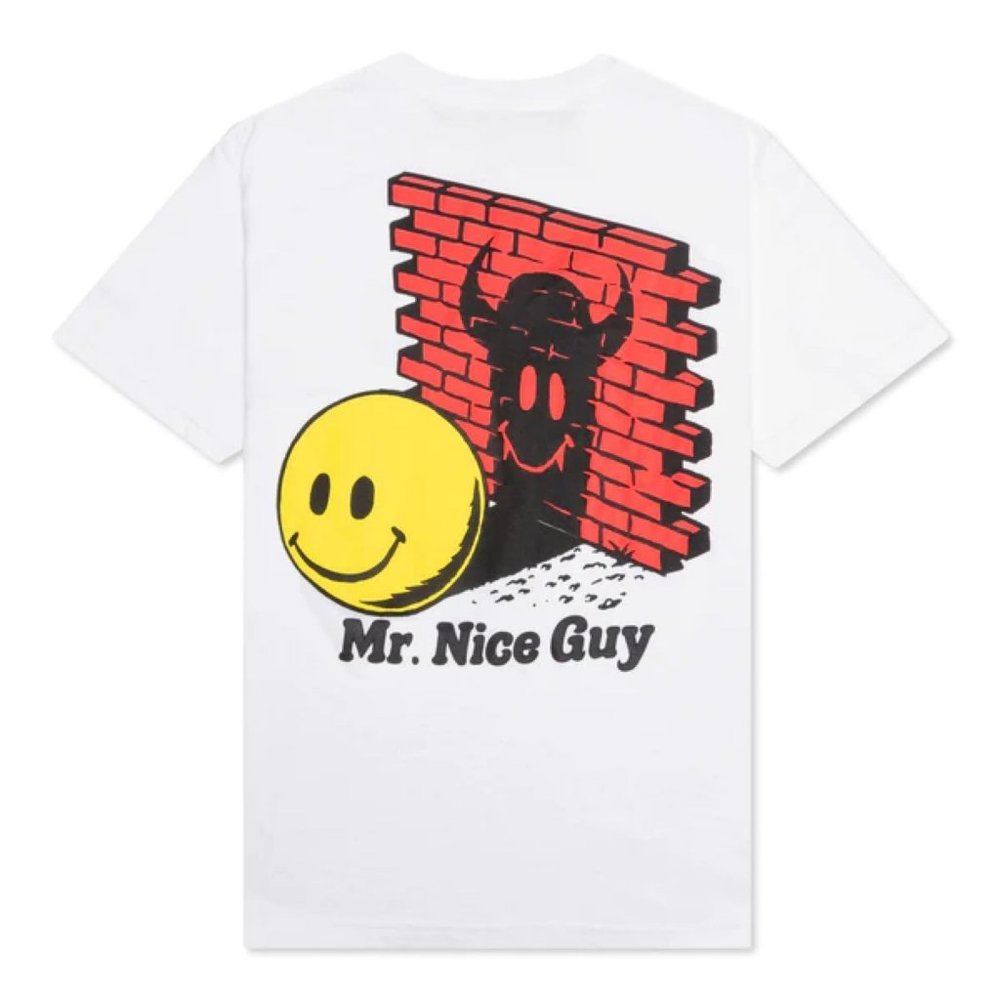 NEW CHINATOWN MARKET FIND YOUR LIGHT MR. NICE GUY WHITE T-SHIRT